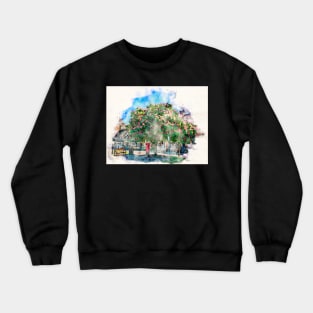 Broadway Cotswolds Watercolour Crewneck Sweatshirt